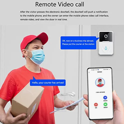 Timbre de video inalambrico WIFI
